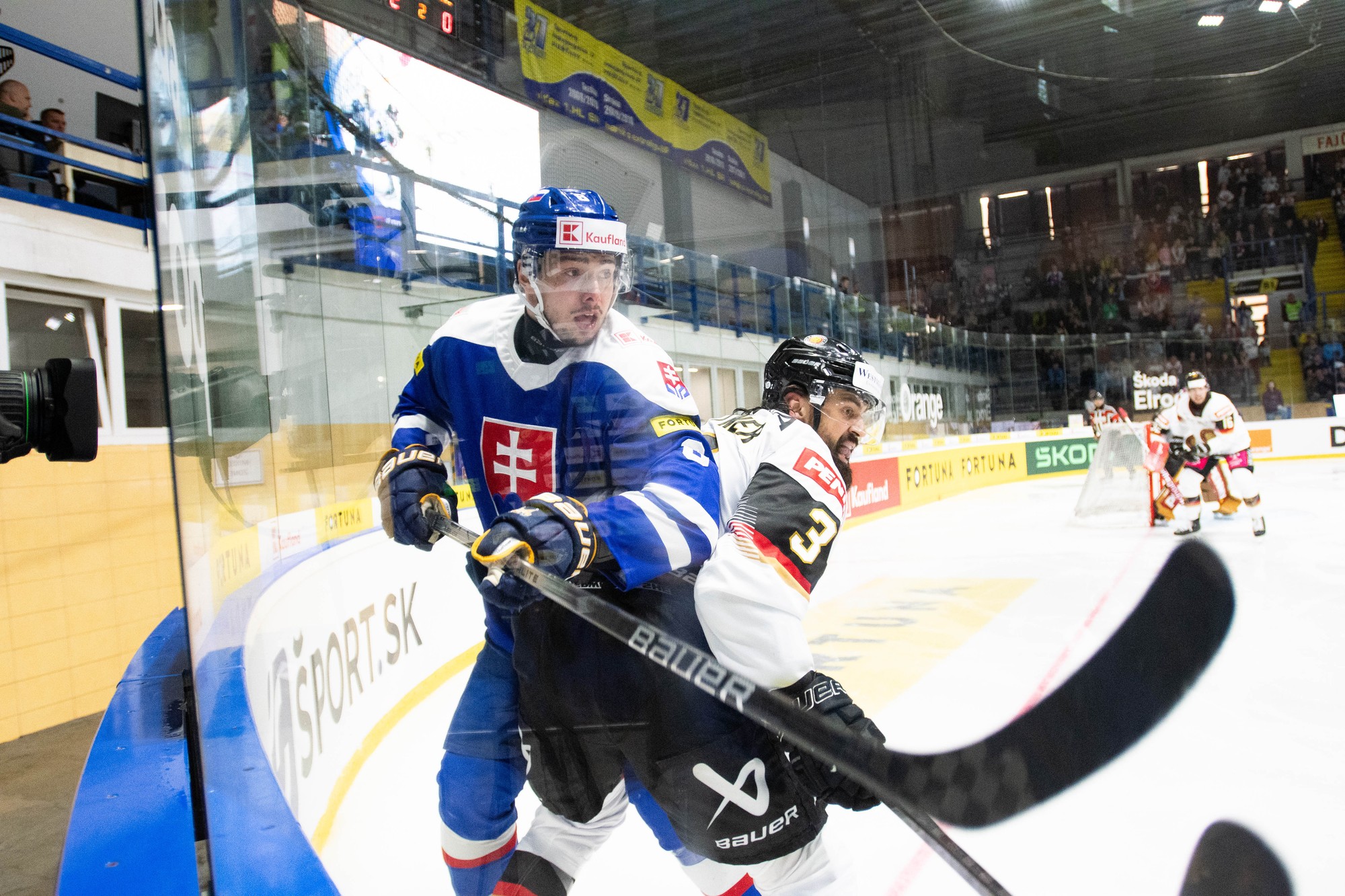 Zľava Dávid Romaňák (Slovensko) a Dominik Bittner (Nemecko). 