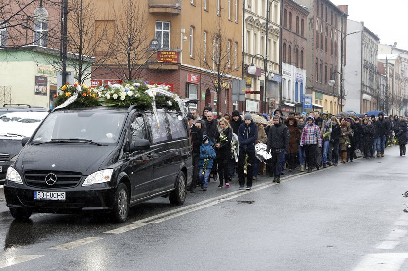 Piekary Śląskie. Pogrzeb Wojtka Włodarczyka (†16l.) 