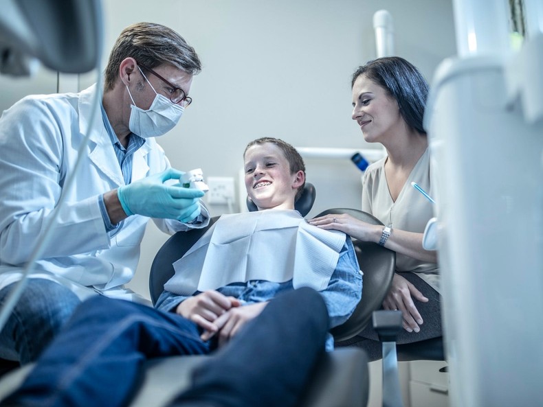 Pediatric Dentistry Houston - Child Receiving Dental Care