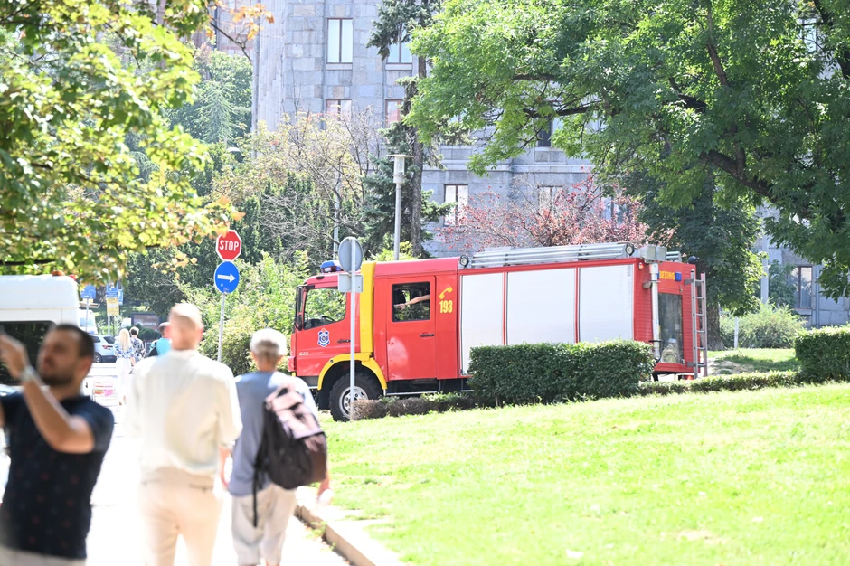 Na mestu nesreće bili su i vatrogasci