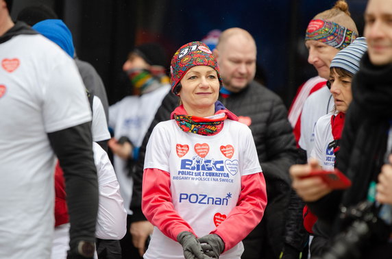 Bieg "Policz się z cukrzycą" w Poznaniu fot. Codzienny Poznań / B. Garba