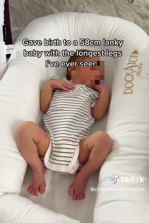 Mamička očakávala drobné bábätko.