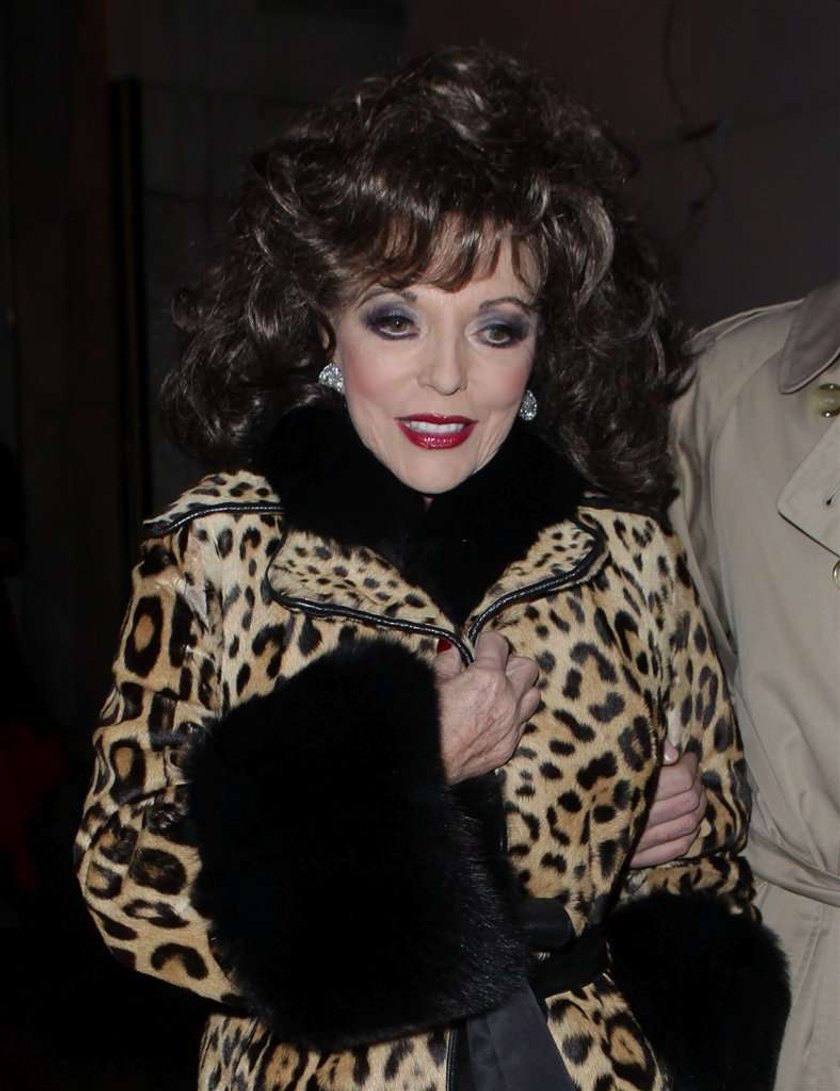 Joan Collins ma 77 lat i wygląda seksi?