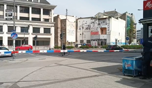 Pala skela u Novom Sadu