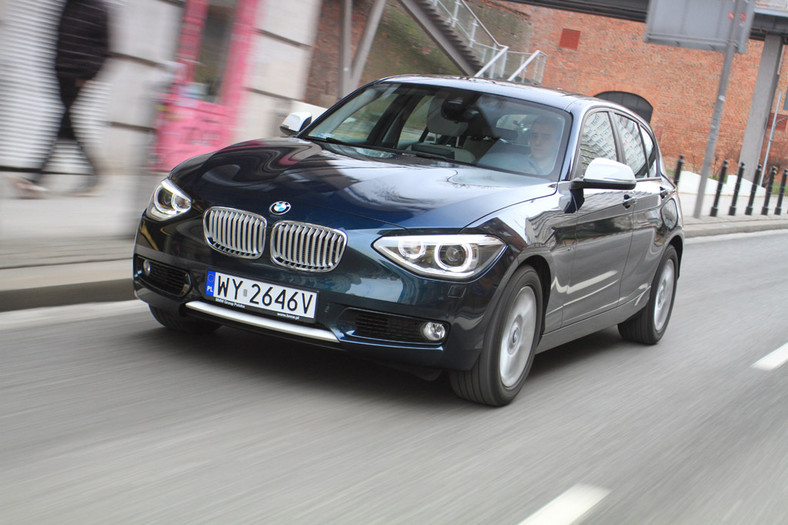 BMW 120d: zwraca uwagę przechodniów