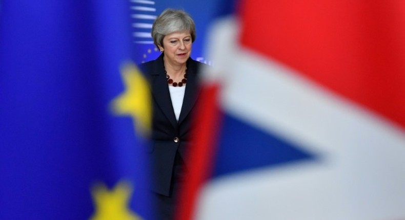 Britain's Prime Minister Theresa May aborted a vote on the deal set for Tuesday because of its certain defeat