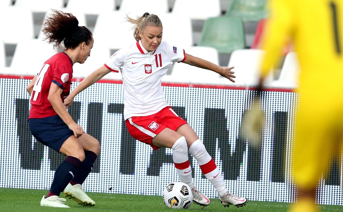 Polka Weronika Zawistowska i Petra Vystejnova z reprezentacji Czech
