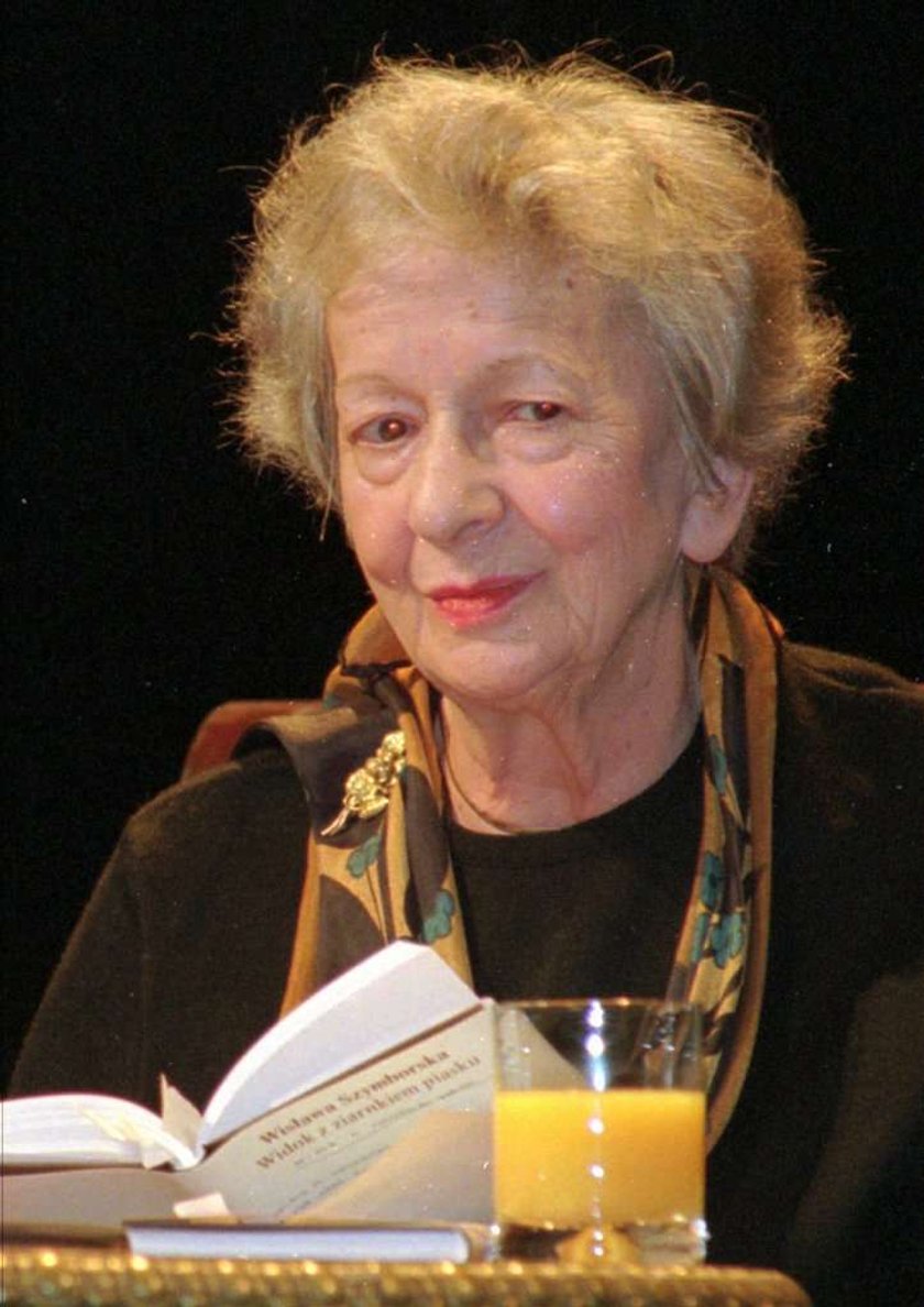 Szymborska chciała w testamencie fundacji