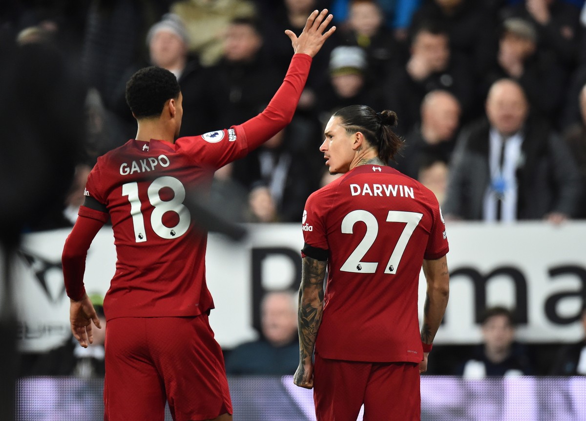 Liverpool FC Darwin Nunez i Cody Gakpo