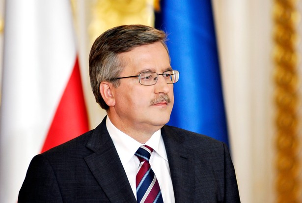 Prezydent Bronisław Komorowski