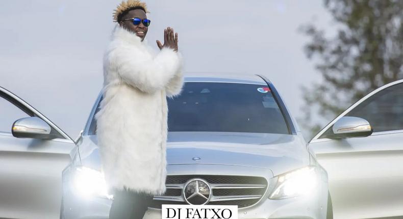 Mugithi star DJ Fatxo flaunts new expensive Mercedes Benz 