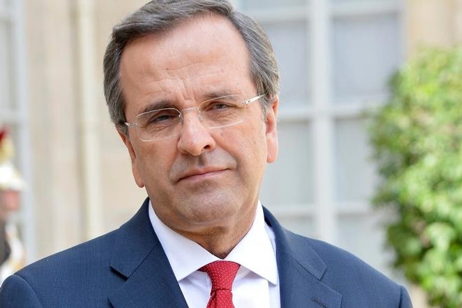 Antonis Samaras Grecja premier smutny