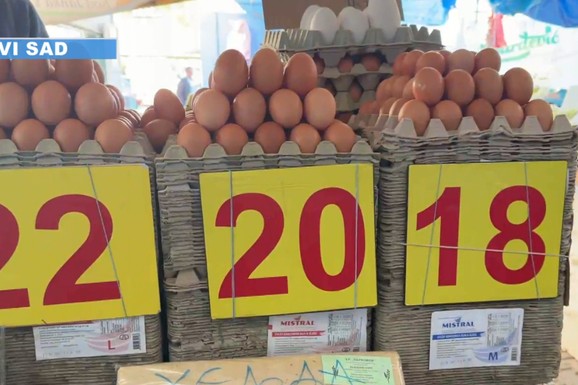 Neočekivano mirno pred Uskrs! Pijace pune robe, cene jaja stabilne: Kupci masovno odlažu kupovinu (VIDEO)