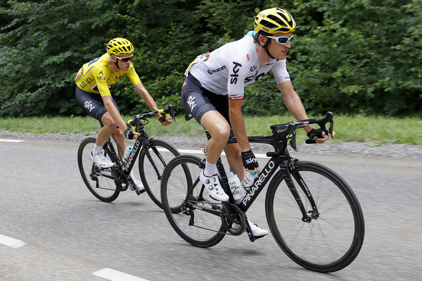 Majka wycofany z Tour de France. Thomas obwinia go za wypadek. "Upadł, pociągając mnie za sobą"