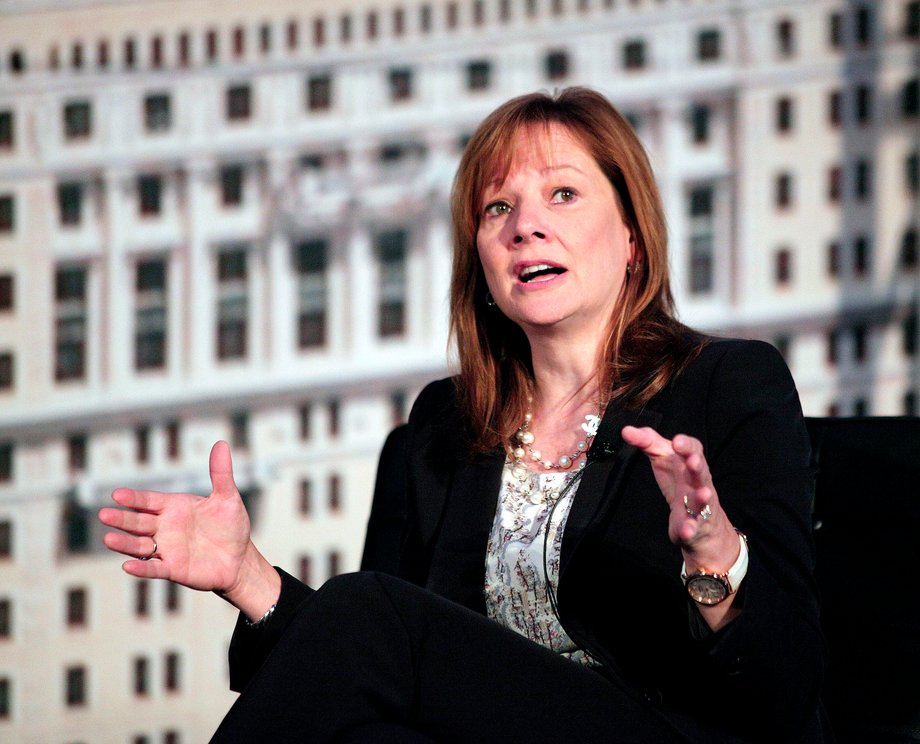 GM CEO Mary Barra.