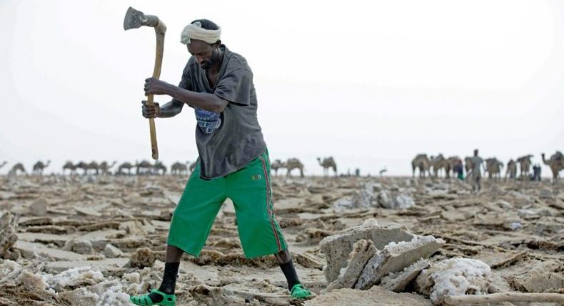 Salt miners in Ethiopia's Danakil Depression say investors and tourists could soon end their traditional way of life