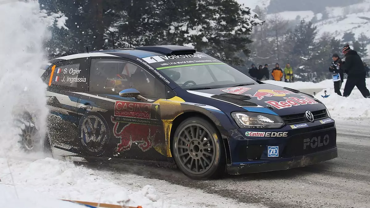 Sebastien Ogier - zwycięzca Rajdu Monte Carlo 2015