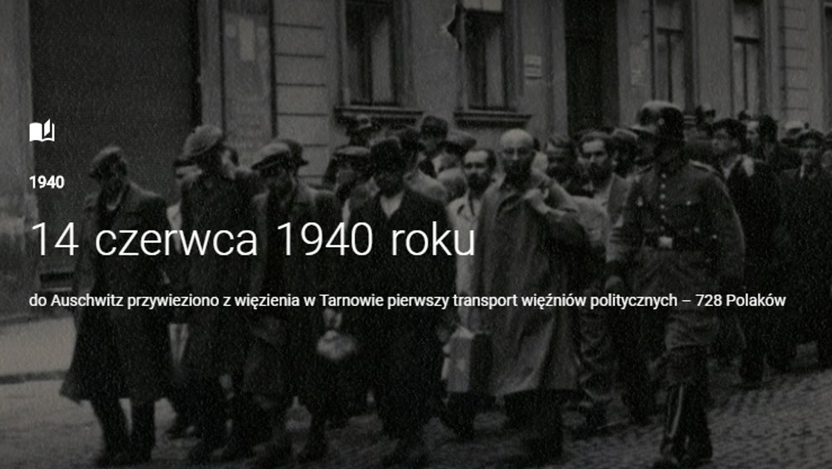 Wirtualną ekspozycję, która przybliża historię pierwszego transportu Polaków do niemieckiego obozu Auschwitz, stworzyło Muzeum Auschwitz w Google Cultural Institute – podało biuro prasowe Muzeum.