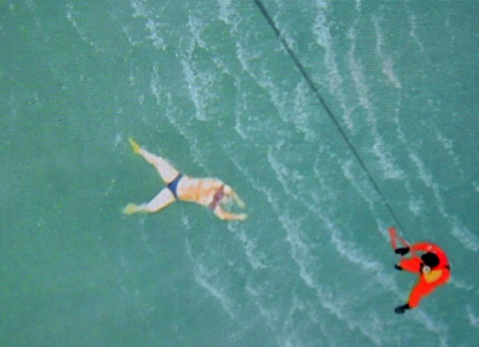 Ciało ofiary katastrofy lotniczej