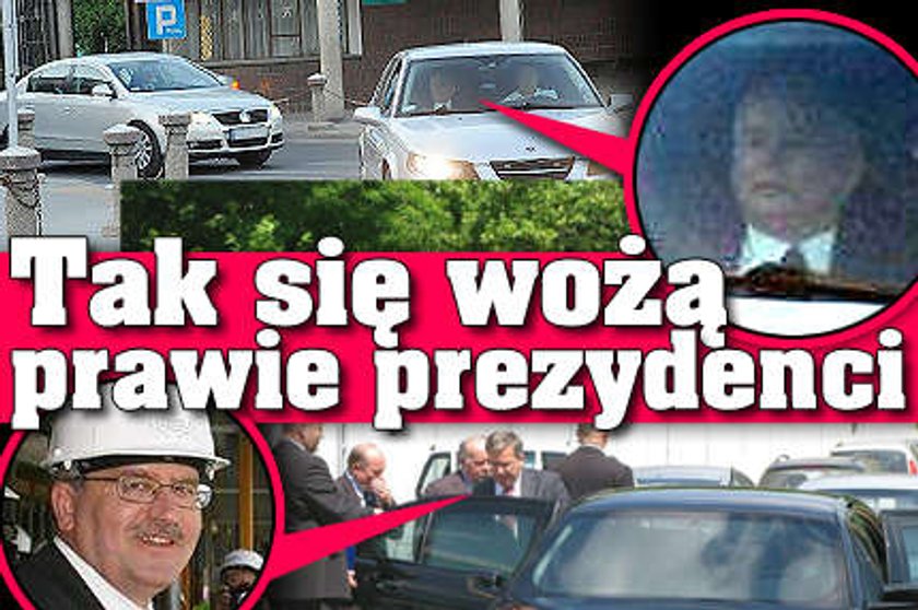 Tak się wożą prawie prezydenci