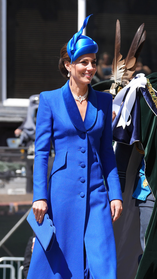 Księżna Kate na szkockiej koronacji, 2023 r. 