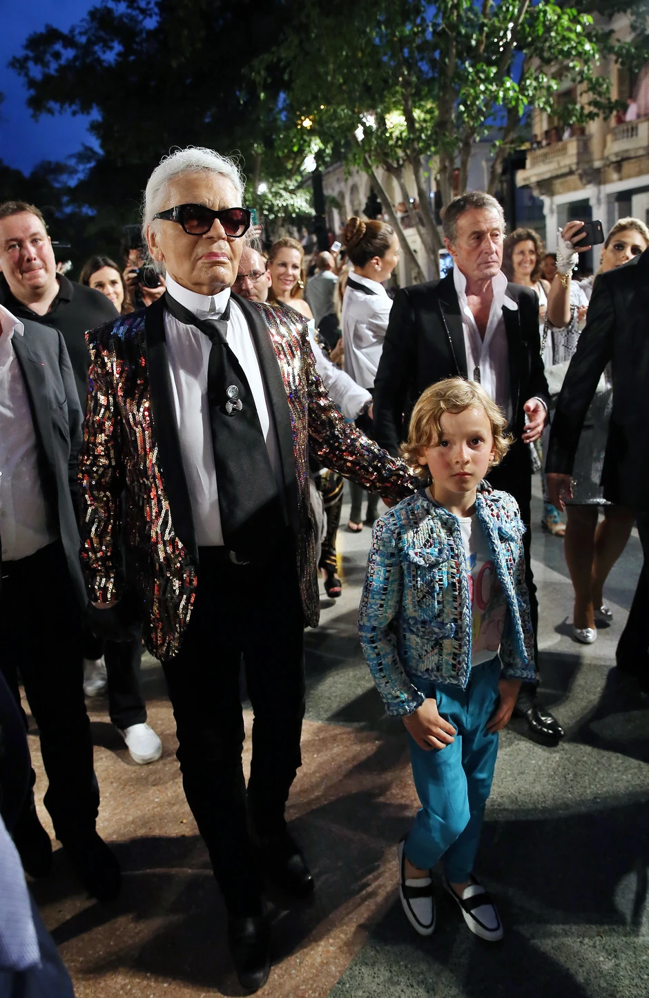 Karl Lagerfeld i Hadson Krenig