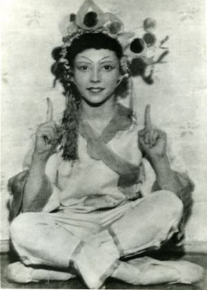 Nina Novak jako jedna z tancerek dziecięcych w spektaklu Aida, 1934 rok, z archiwum prywatnego Niny Novak