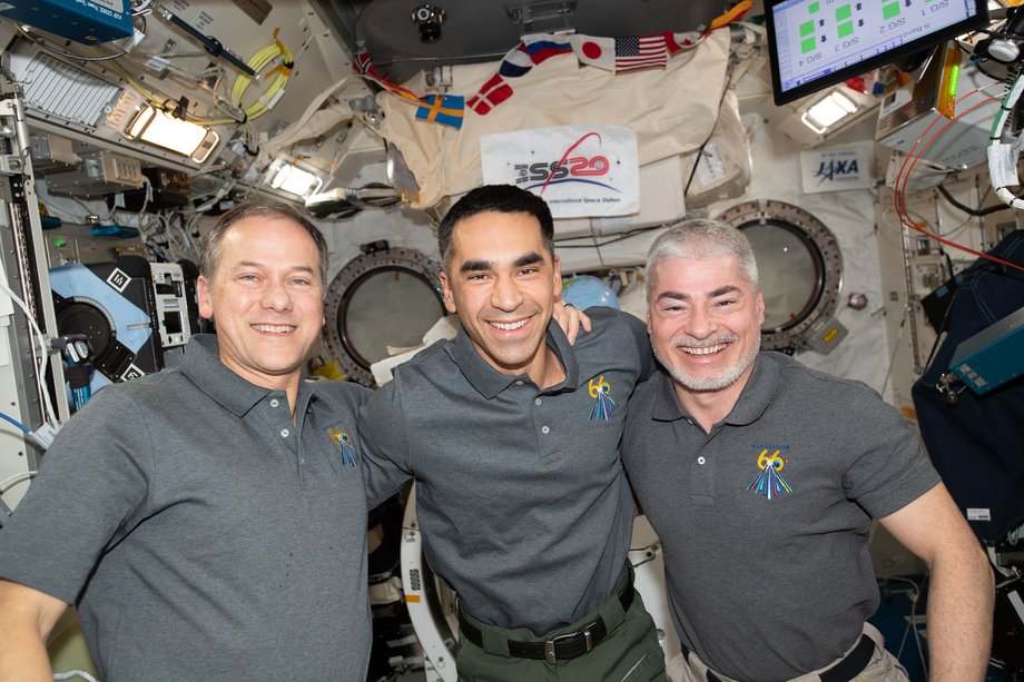 Astronauci Thomas Marshburn, Raja Chari i Mark Vande Hei.