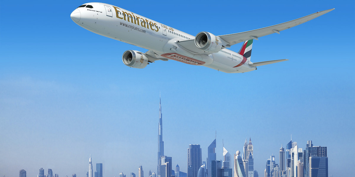 Linie lotnicze Emirates zamówiły 40 samolotów Boeing 787-10 Dreamliner. Pierwszy egzemplarz otrzymają w 2022 roku