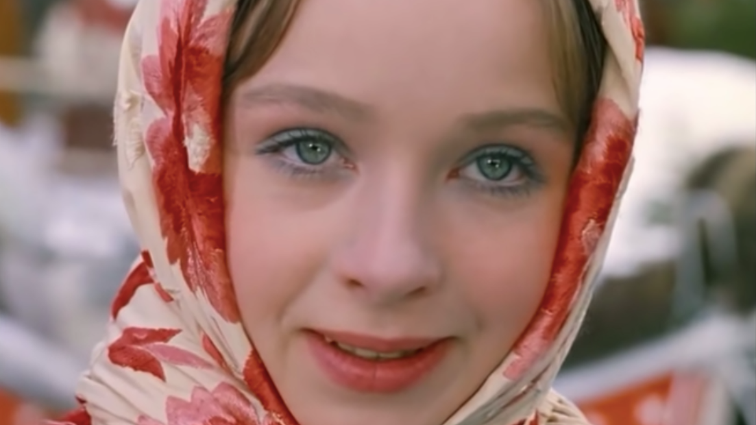 Nastenka z vianočnej rozprávky Mrázik.