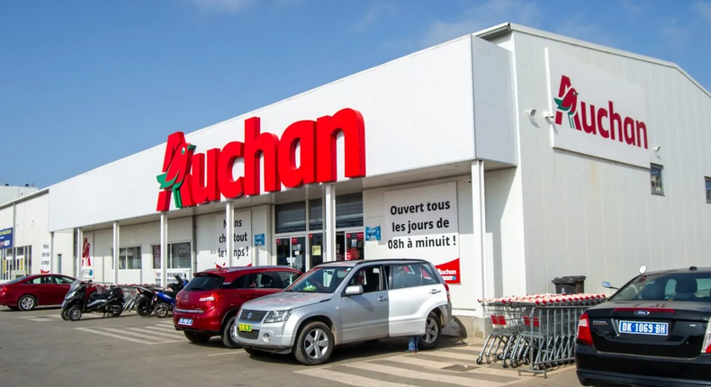 Un magasin Auchan à Sacré-Coeur 3 - Dakar