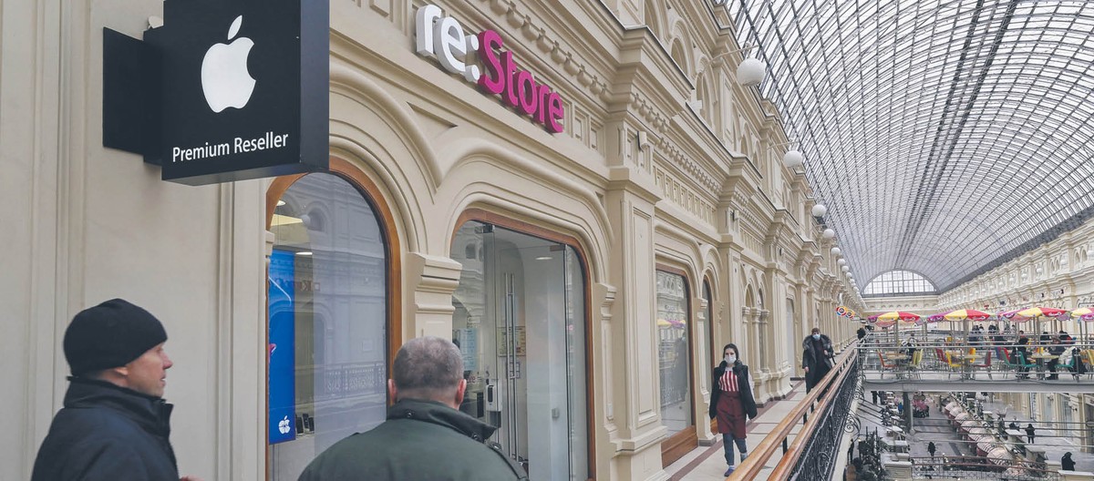Po inwazji Rosji na Ukrainę Apple zawiesił swoją działalność na terenie Federacji