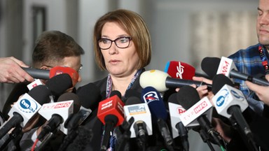 Beata Mazurek ostro o słowach Grzegorza Schetyny