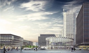 Znika Rotunda, ikona Warszawy. Ten budynek zastąpi ją w 2019 roku [WIZUALIZACJE]