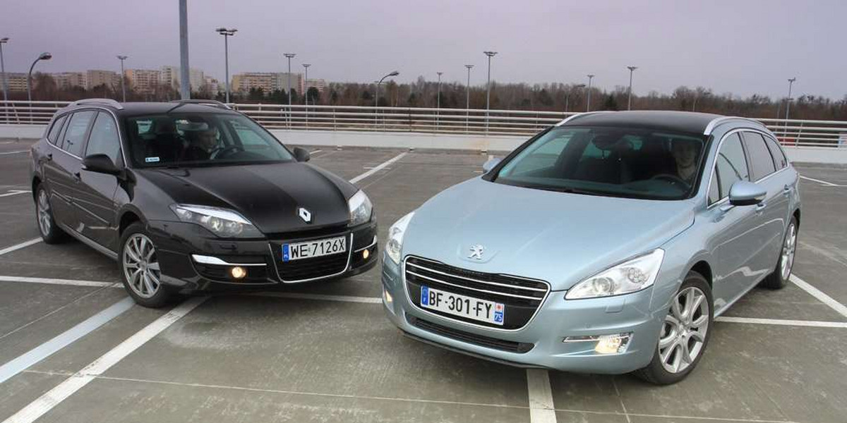 Peugeot 508 SW kontra Renault Laguna Grandtour