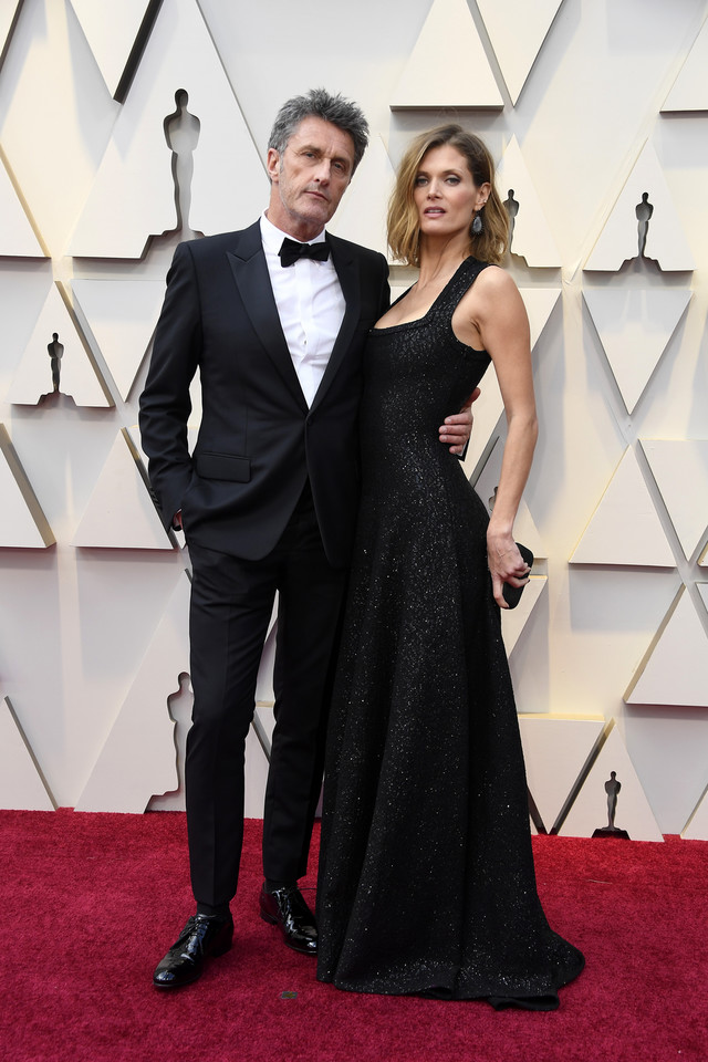 Paweł Pawlikowski i Małgorzata Bela na Oscarach 2019 z "Zimną wojną"