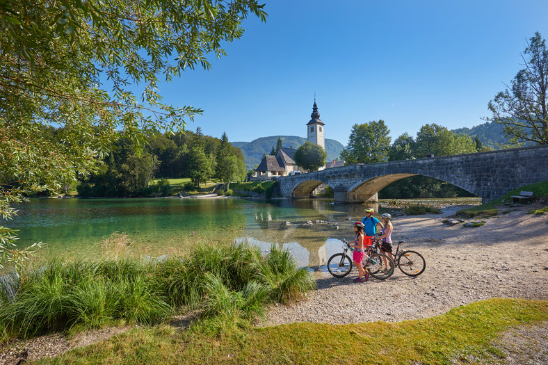 Jezioro Bohinjsko, Słowenia