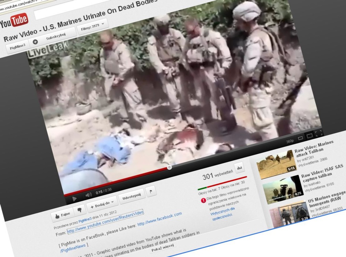 talibowie zabici marines