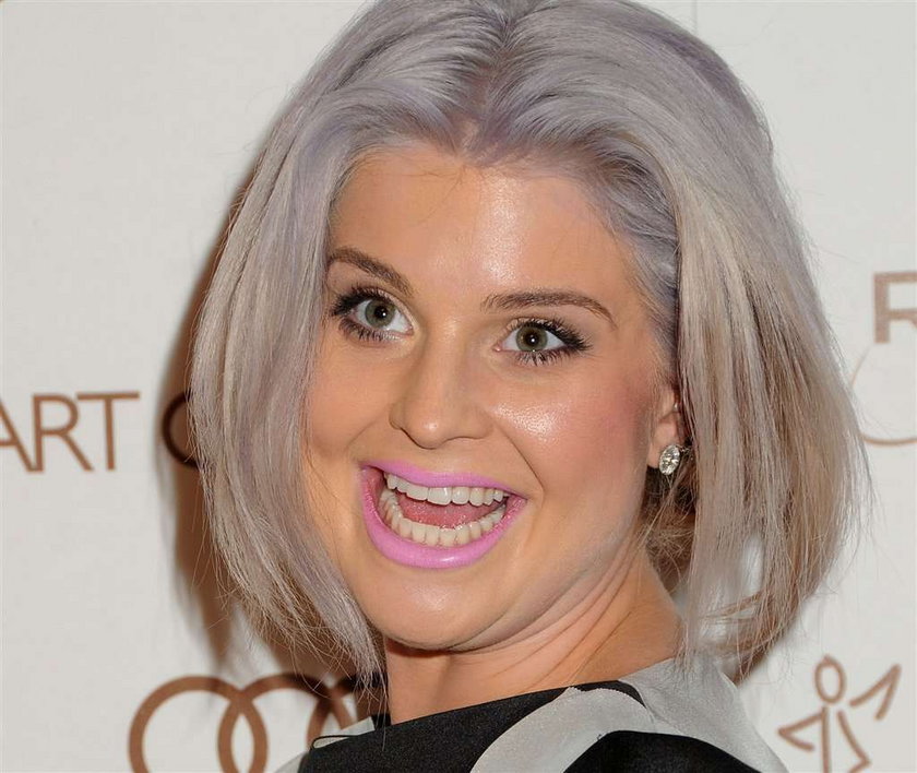 Kelly Osbourne siwe włosy