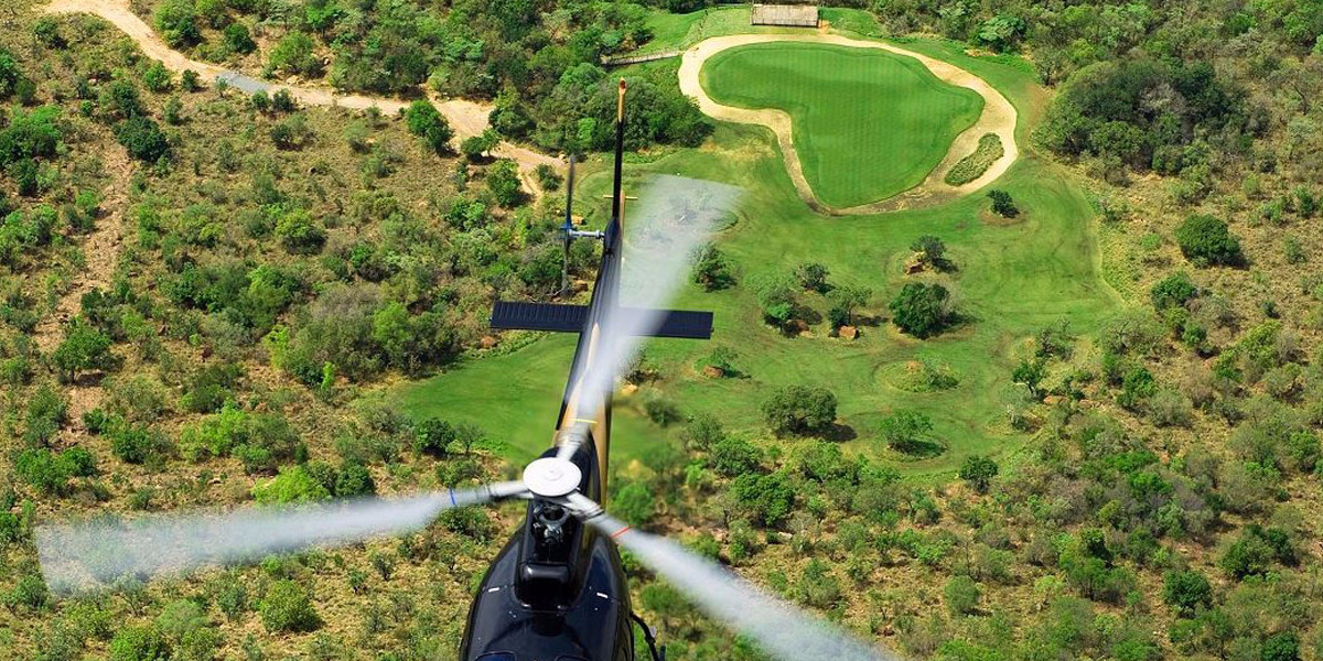 The Legend Golf & Safari Resort is home to the Extreme 19, set atop the Hanglip Mountain and accessed via helicopter.