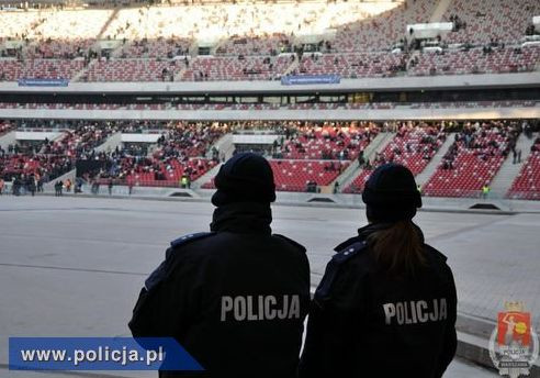 Podczas otwarcia Stadionu Narodowego