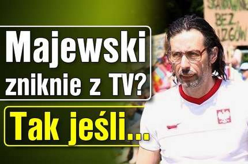 Szymon Majewski zniknie z TV? Tak jeśli...