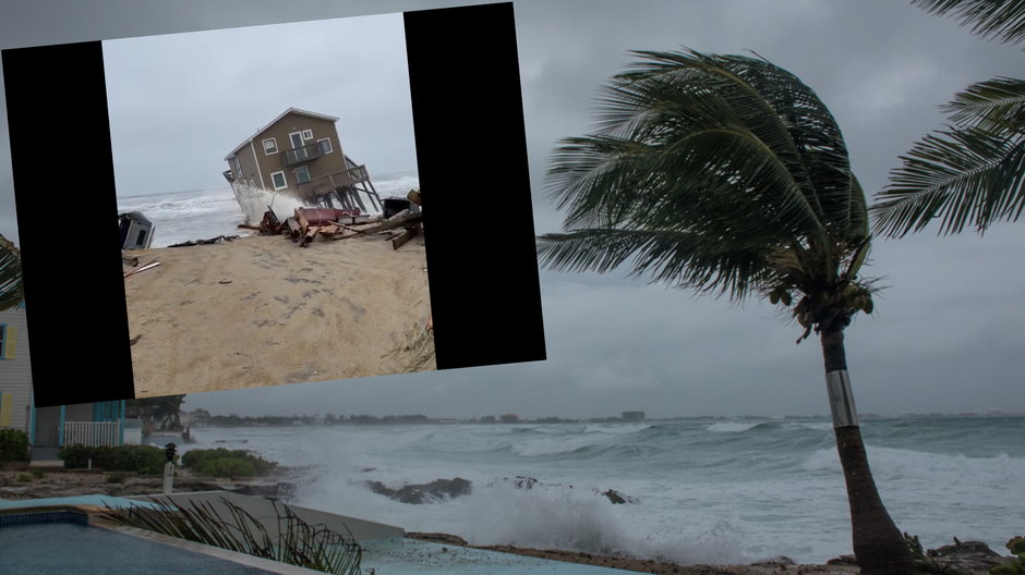 Przerażające wideo trafiło do sieci. Potężne fale zmyły dom prosto do oceanu (fot. screen: Twitter/CapeHatterasNPS)