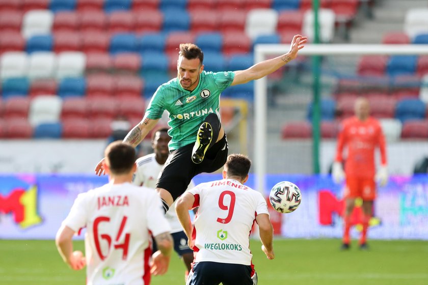 Ekstraklasa 30. kolejka: Górnik Zabrze - Legia Warszawa 2:0