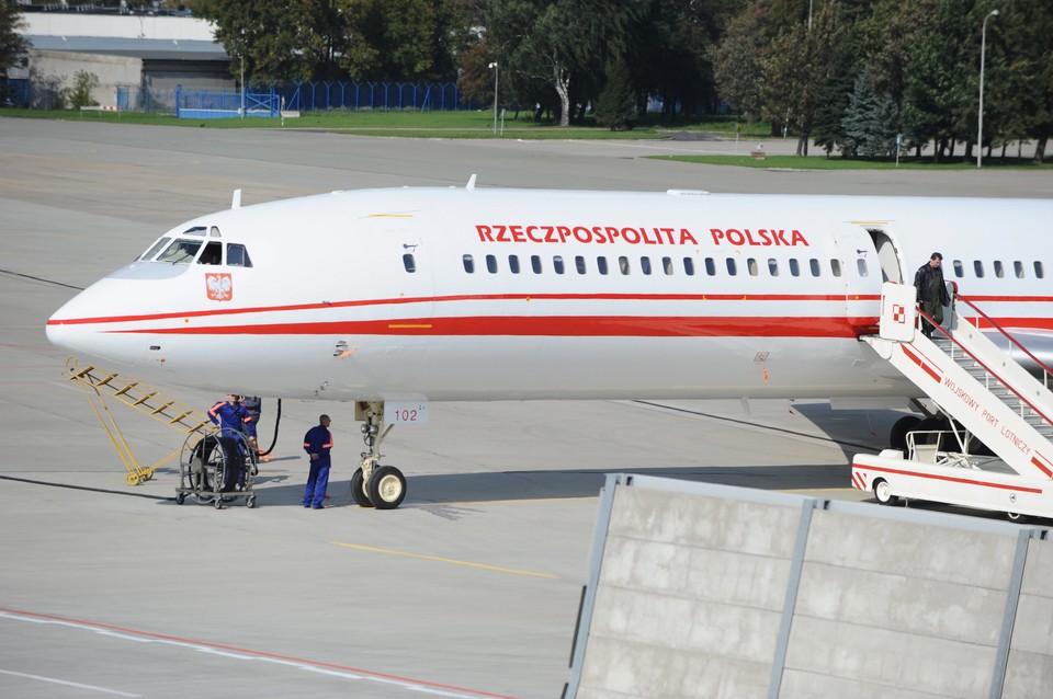 Polski Tu-154, fot. PAP/Jacek Turczyk