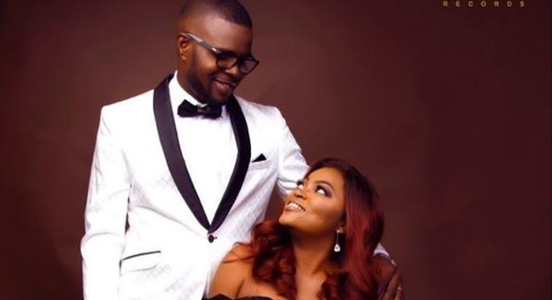 Funke Akindele and her King, JJC Skillz