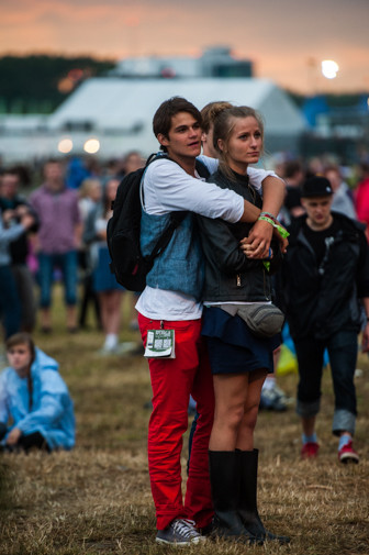 Publiczność na festiwalu Heineken Open'er (fot. Monika Stolarska / Onet)