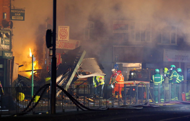 Wybuch w brytyjskim Leicester, cztery osoby nie żyją. Zawalił się budynek, w którym mieścił się sklep "Żabka"