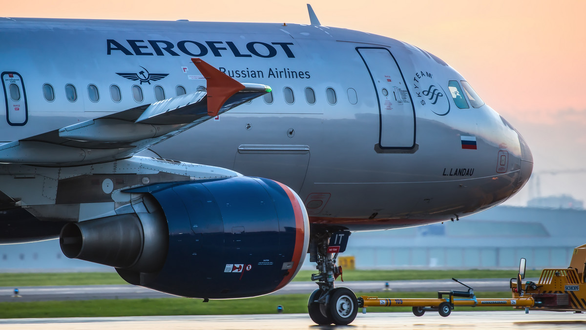 Koronawirus: Rosja. Aerofłot anuluje sprzedaż lotów międzynarodowych do sierpnia