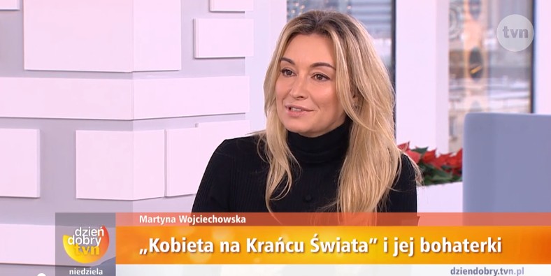 Martyna Wojciechowska w "Dzień dobry TVN"